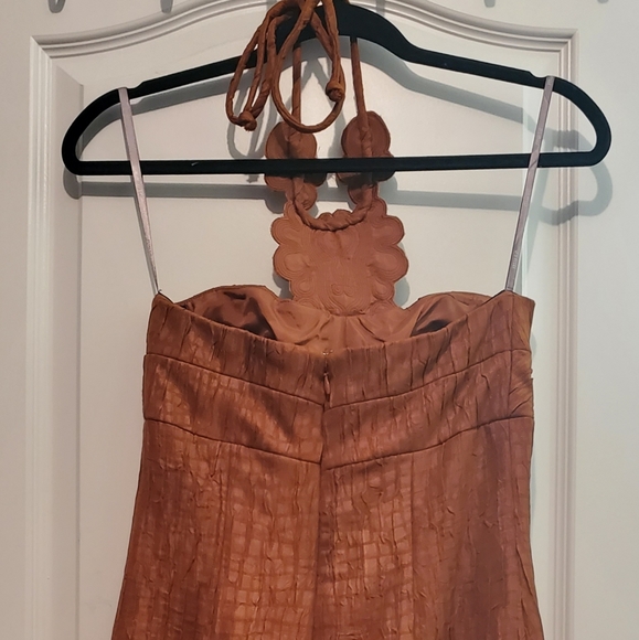 Muse for Boston Proper Embellished Halter Dress - Picture 3 of 5